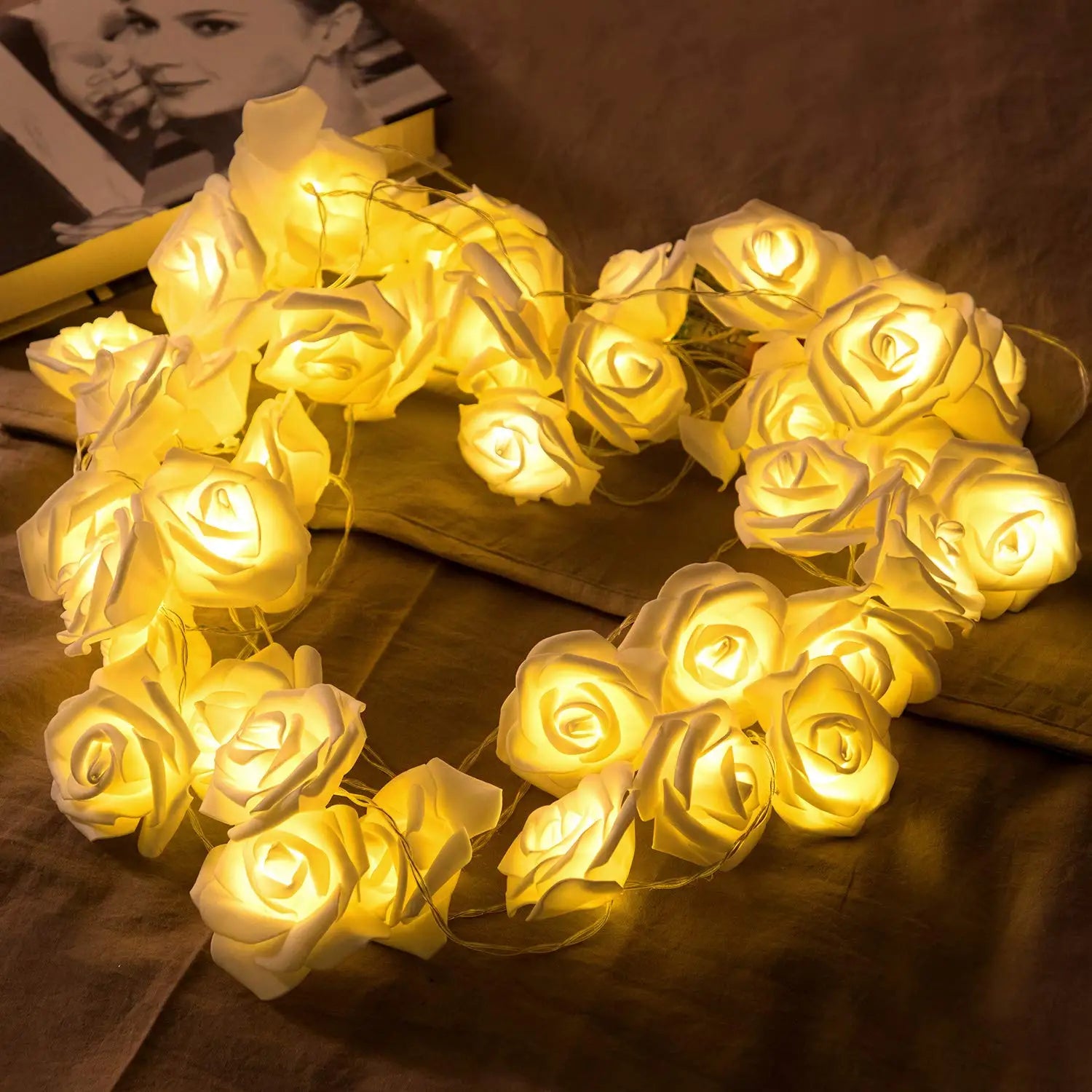 LEDs Rose String Lights