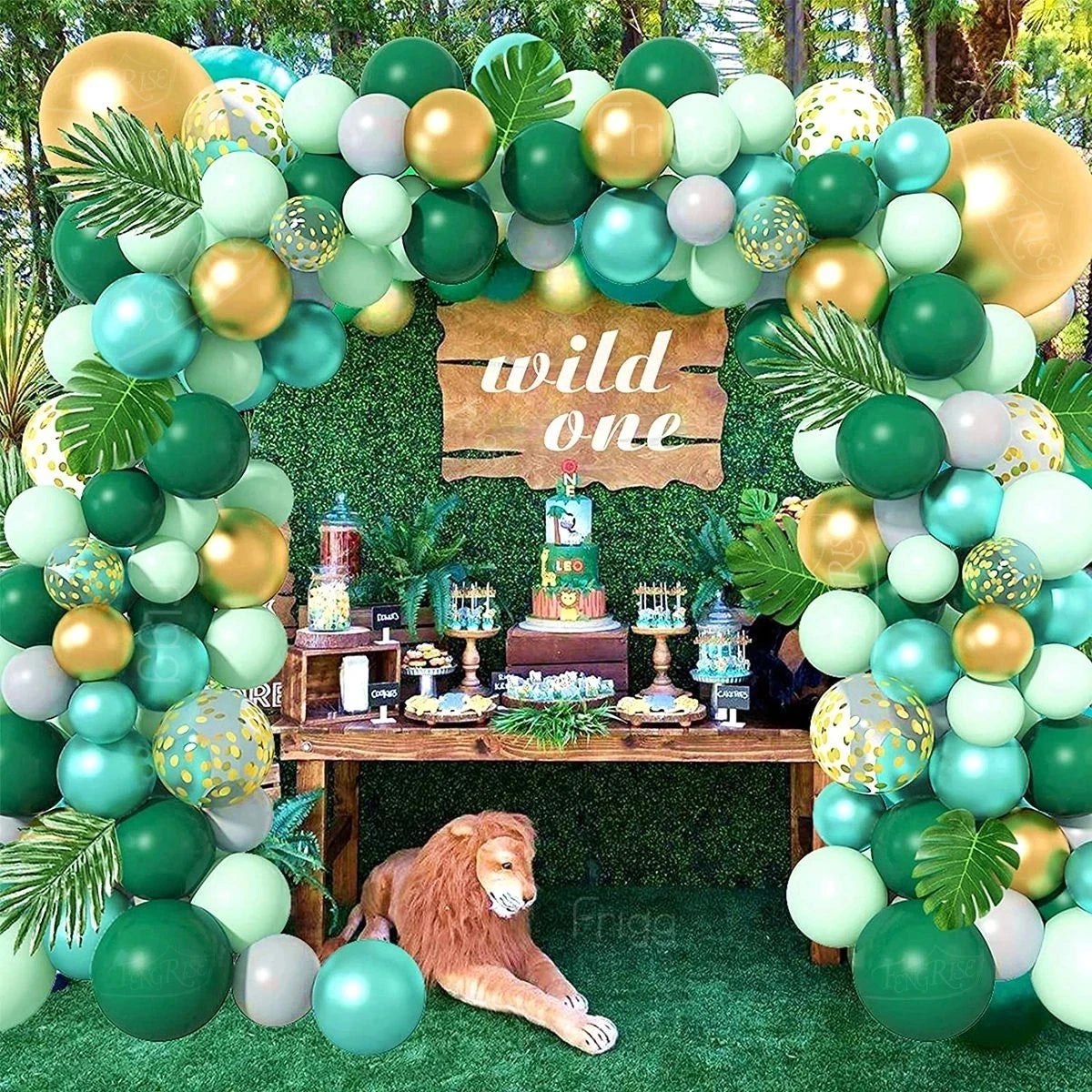 Balloon Garland Arch Kit Jungle SafariParty Decoration Balloon