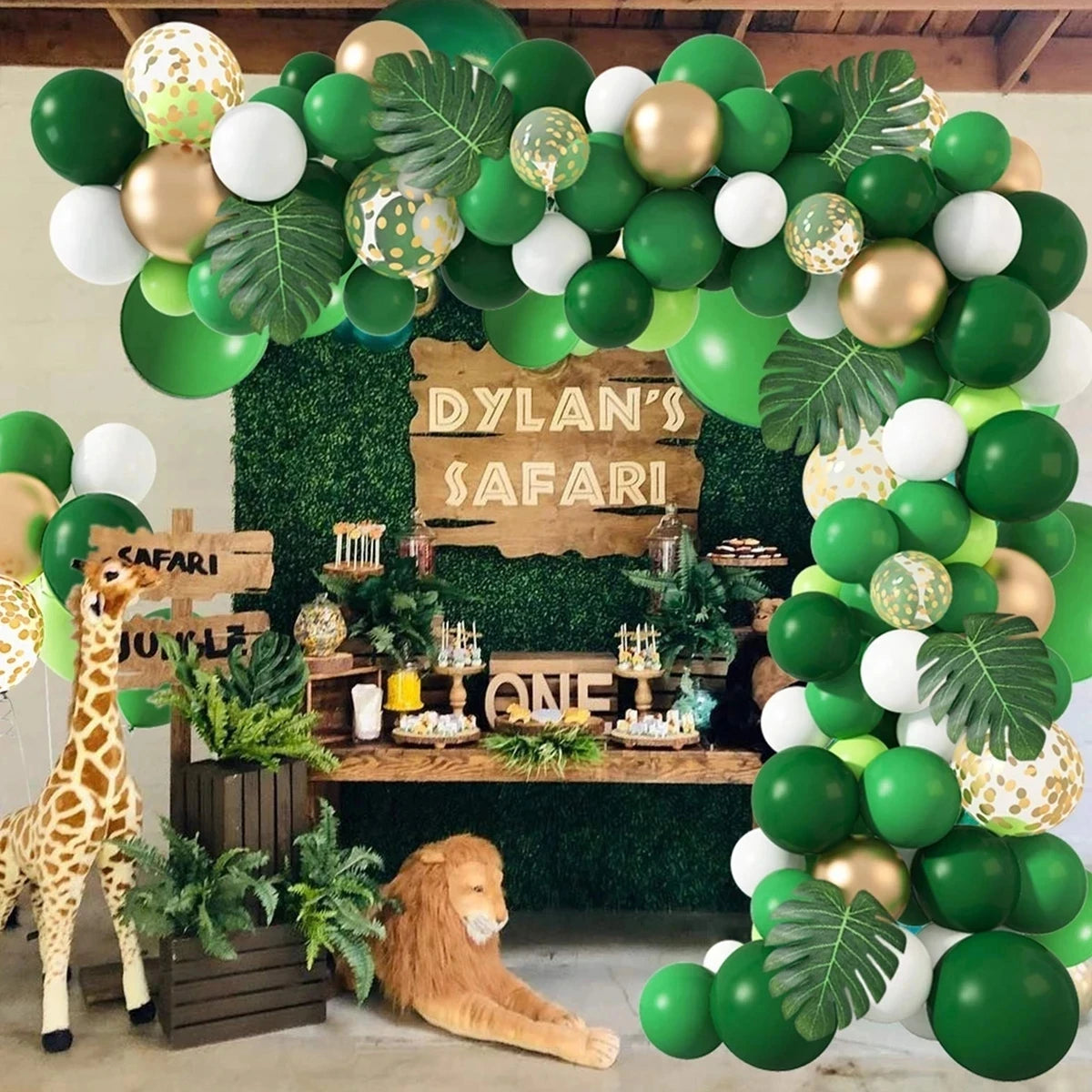 Balloon Garland Arch Kit Jungle SafariParty Decoration Balloon