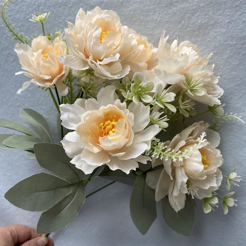 6 Peony Flower Bouquet