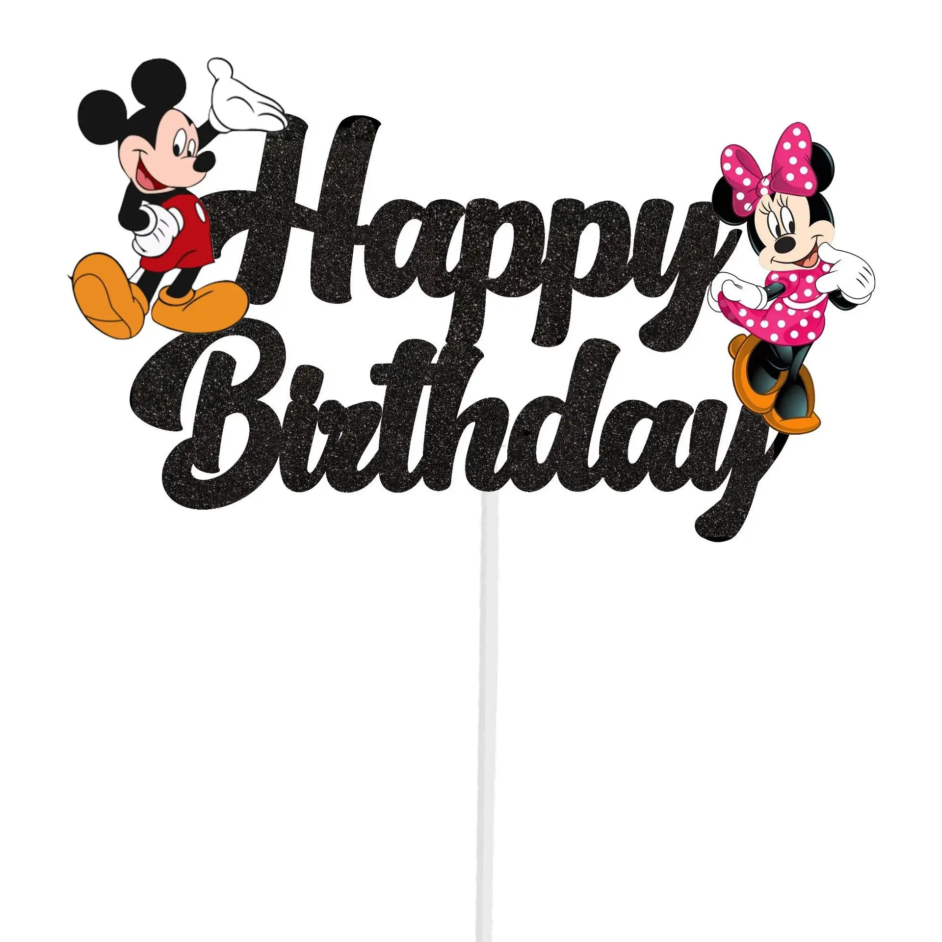 Disney Minnie Mickey Mouse Cake Decorations - Minnie Party Cake Topper