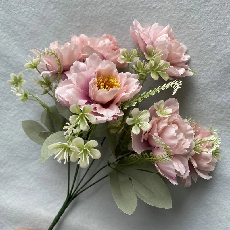 6 Peony Flower Bouquet