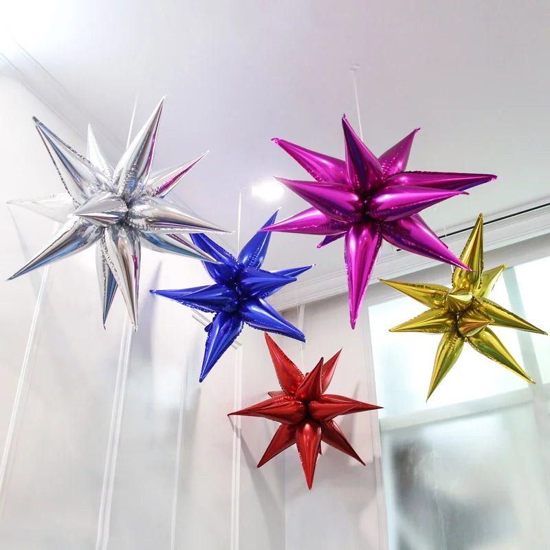 22 Inch 4D Exploding Star Balloons