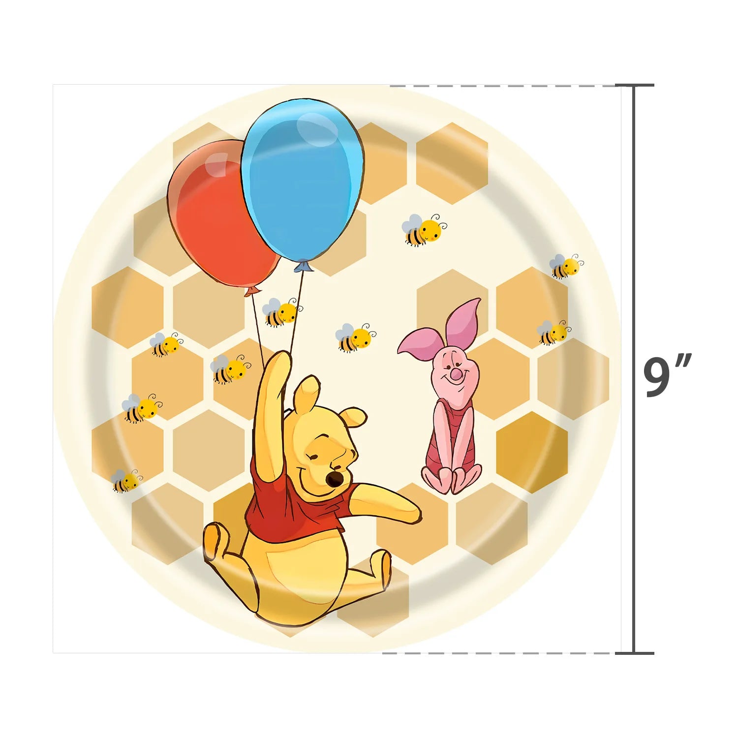 Disney Winnie the Pooh Theme Birthday Party Decor Plates Cups Napkins Balloon Disposable Tableware Supplies