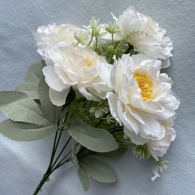 6 Peony Flower Bouquet