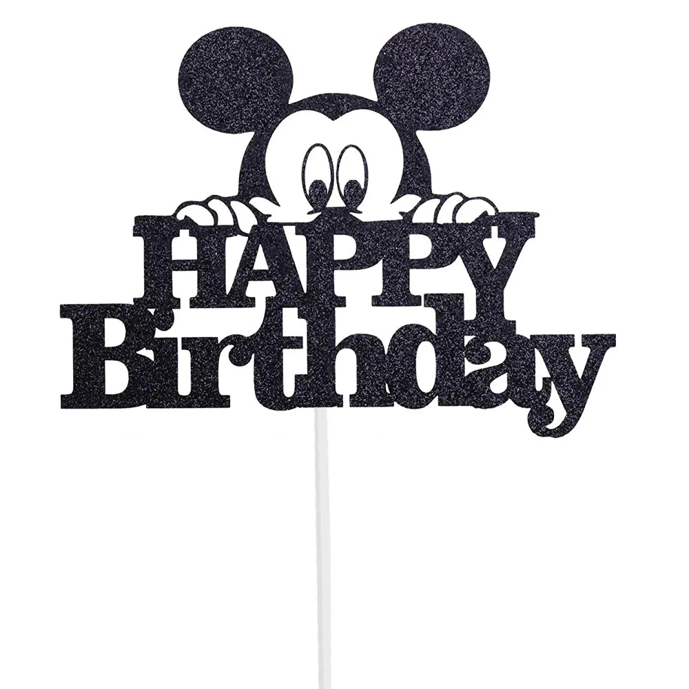 Disney Minnie Mickey Mouse Cake Decorations - Minnie Party Cake Topper