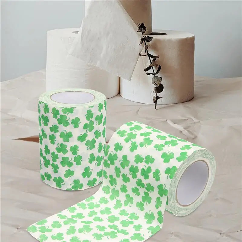 Paper Toilet Tissue Day Roll Patrick Bathroom Nancy Pelosi Bath Patricks Facial S St Kitchen Decor Towels Party Towel Shamrock