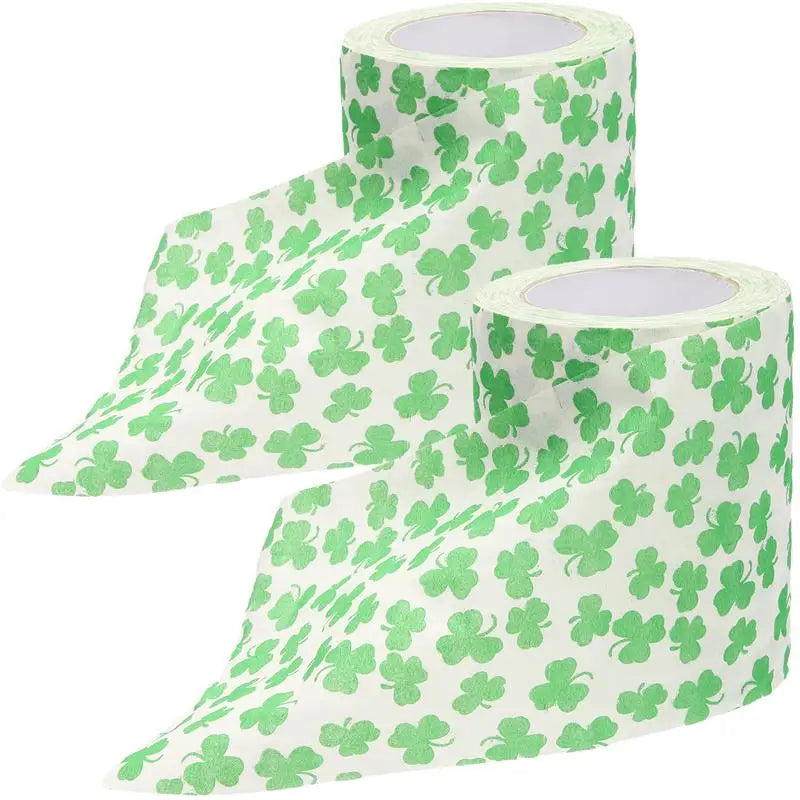 Paper Toilet Tissue Day Roll Patrick Bathroom Nancy Pelosi Bath Patricks Facial S St Kitchen Decor Towels Party Towel Shamrock