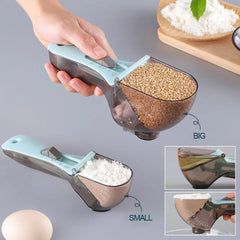 New Adjustable Measuring Spoons with Scale