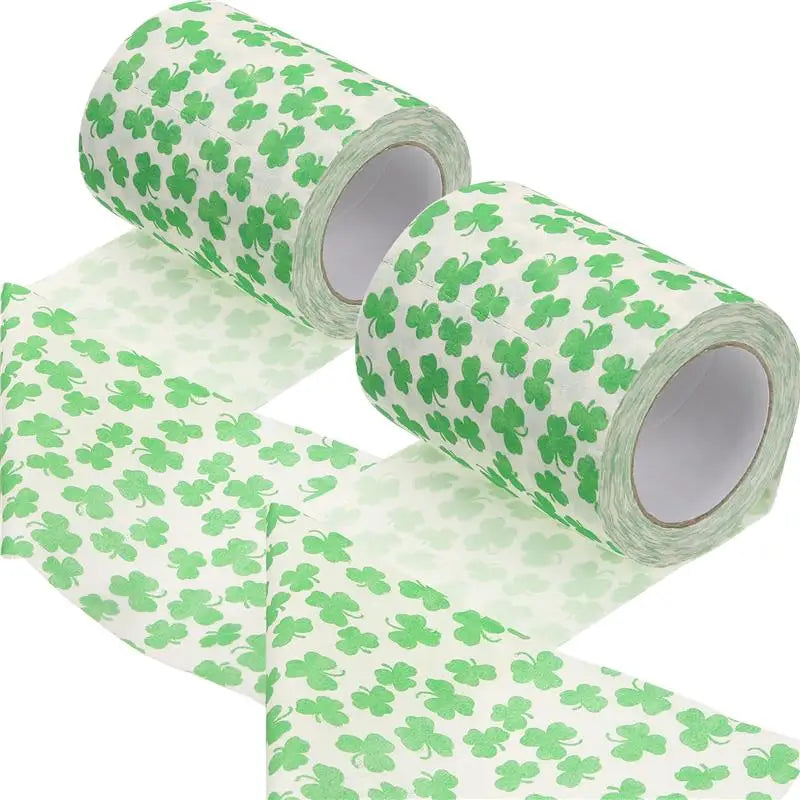 Paper Toilet Tissue Day Roll Patrick Bathroom Nancy Pelosi Bath Patricks Facial S St Kitchen Decor Towels Party Towel Shamrock