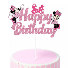 Disney Minnie Mickey Mouse Cake Decorations - Minnie Party Cake Topper